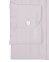 Blush Pink White Candy Stripes Shirt