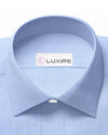 Carlo Riva Himmelblauer Voile-Twill