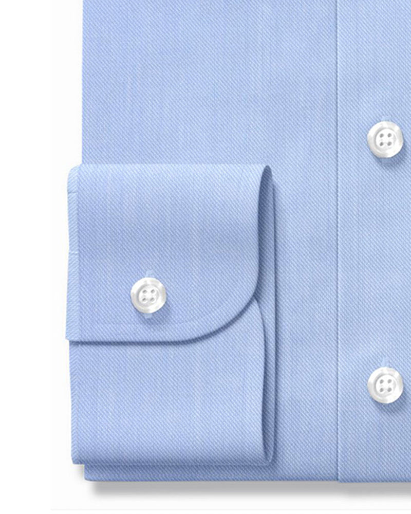Carlo Riva Himmelblauer Voile-Twill