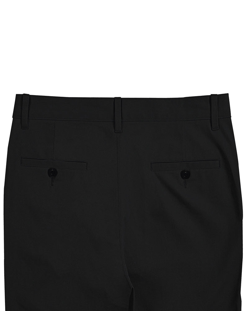Genua Chino Hose Schwarz