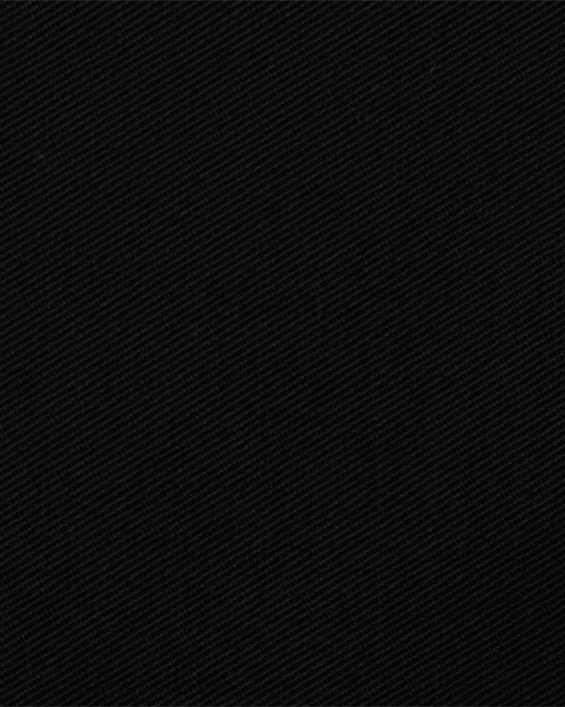 Genua Chino Hose Schwarz
