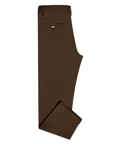 Genoa Chino Pant Coffee Brown