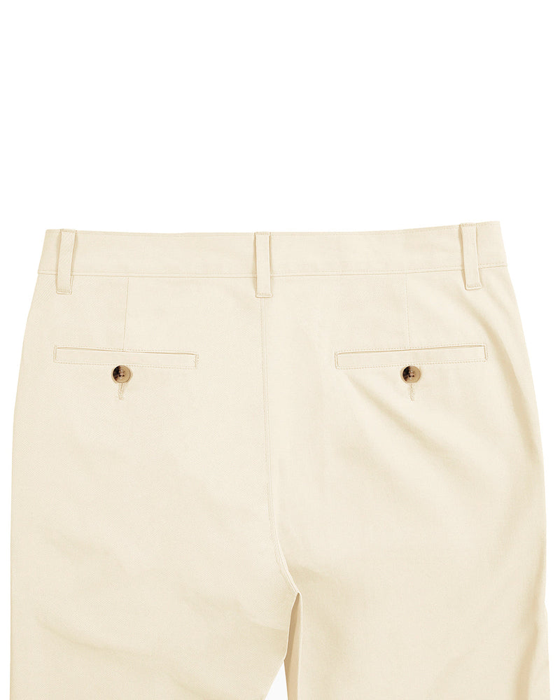Pantalon chino Genoa crème ivoire