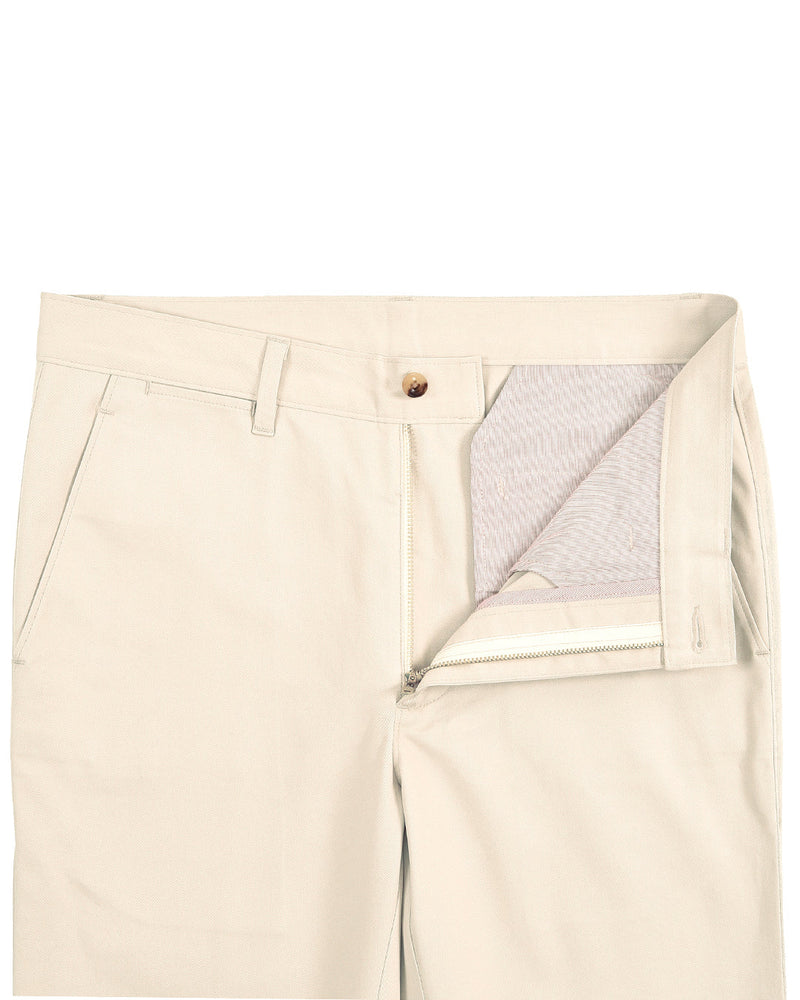 Pantalon chino Genoa crème ivoire