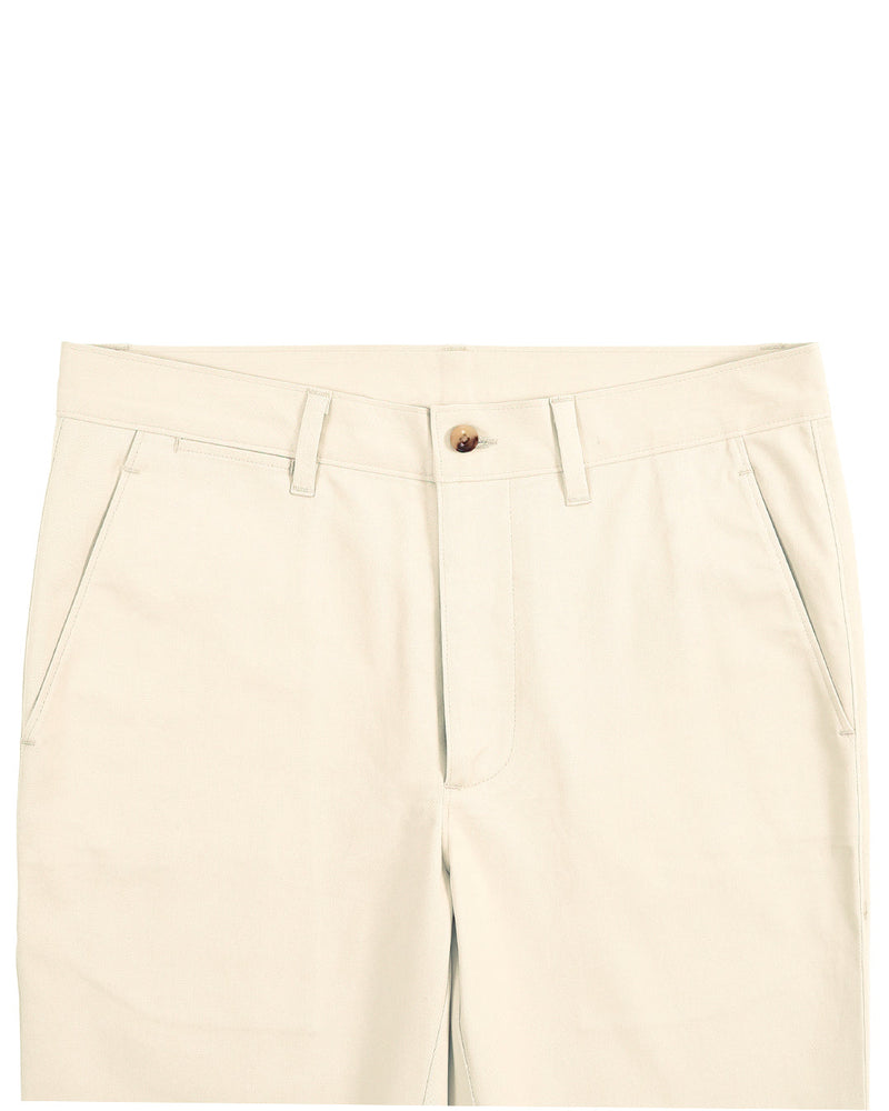 Pantalon chino Genoa crème ivoire