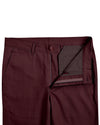 Genua Chino Hose Pflaume