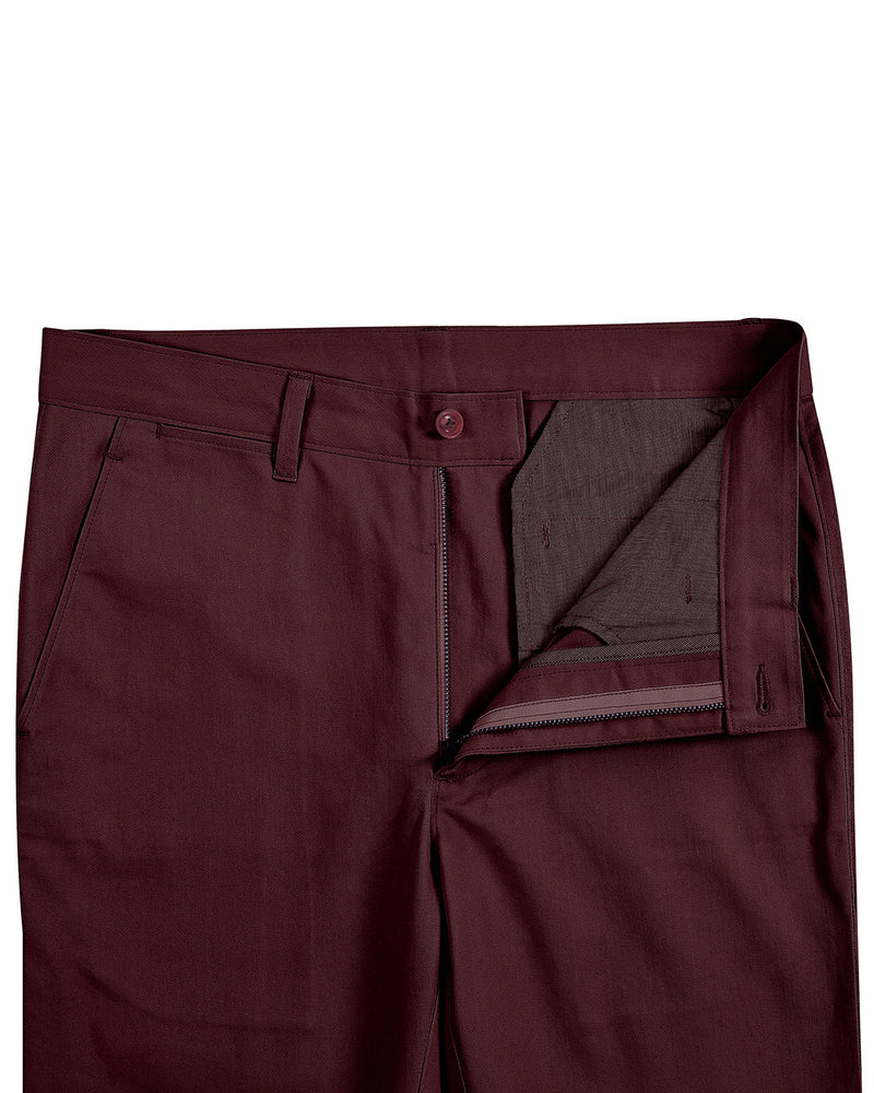 Genua Chino Hose Pflaume