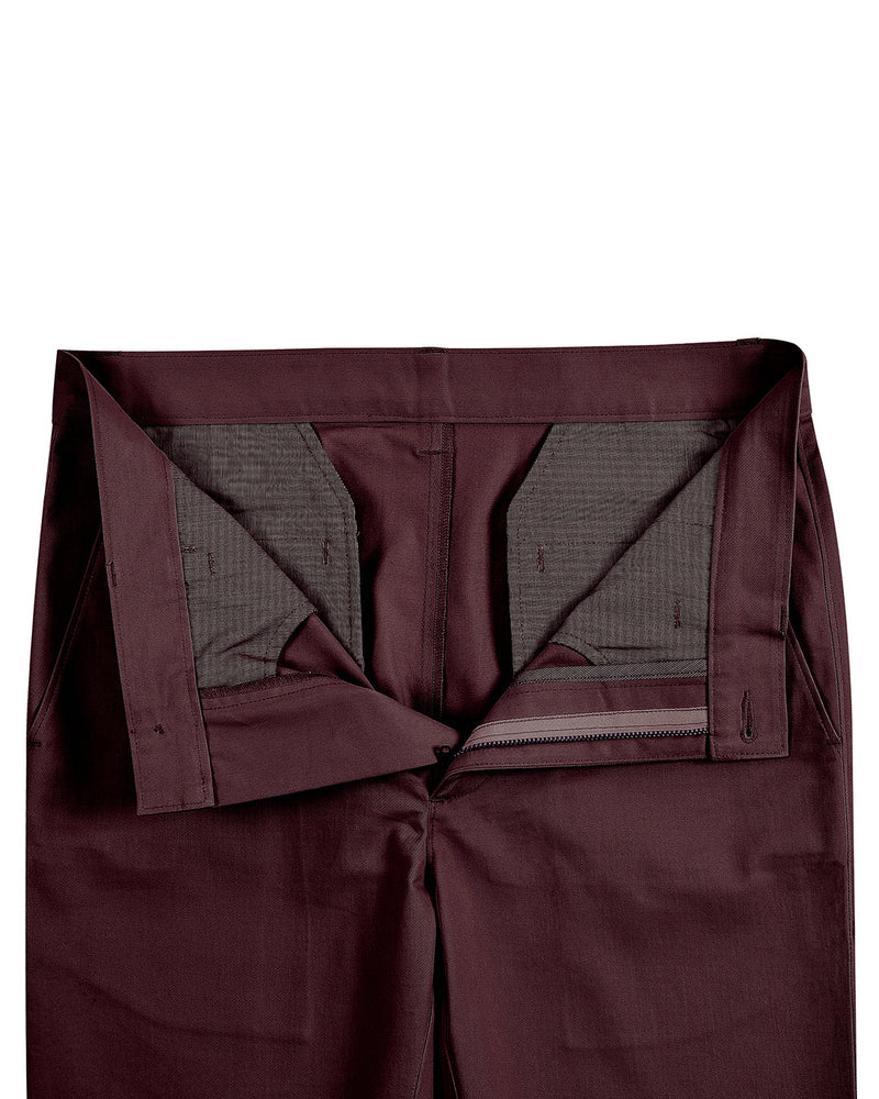 Genua Chino Hose Pflaume