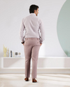 Pantalon chino Gênes violet dégradé