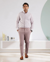 Pantalon chino Gênes violet dégradé