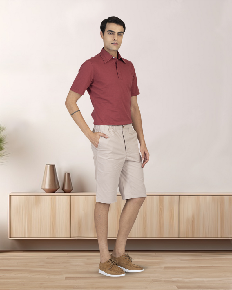 Genua Pastellrosa Shorts