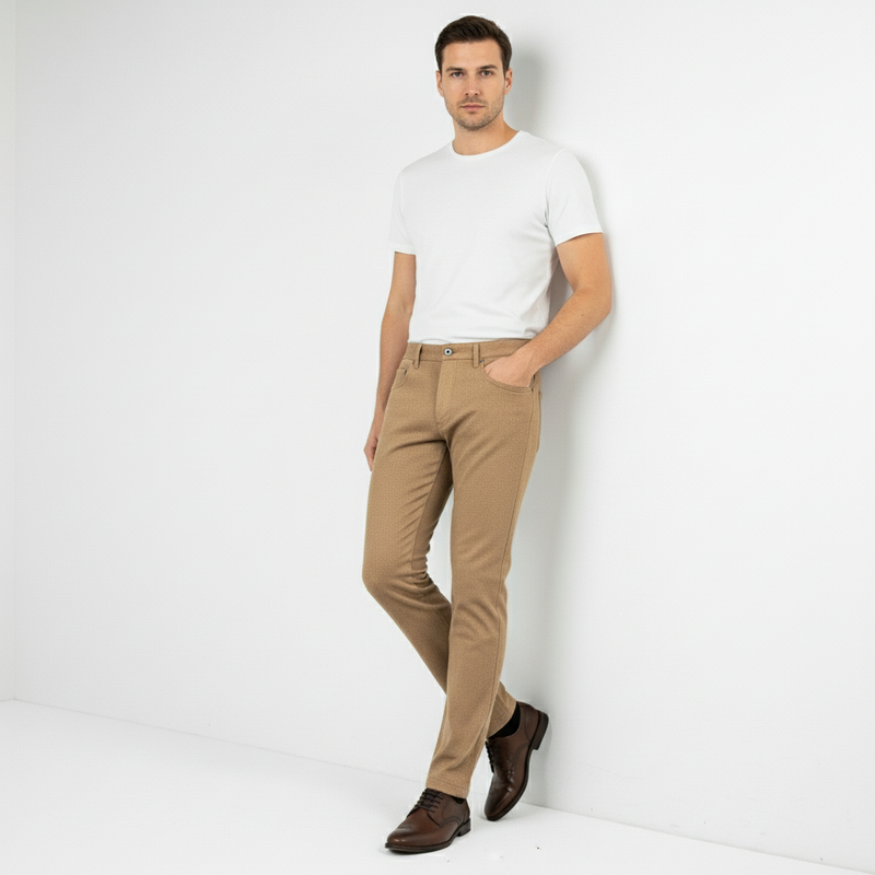 Jeans aus Kamelwolle