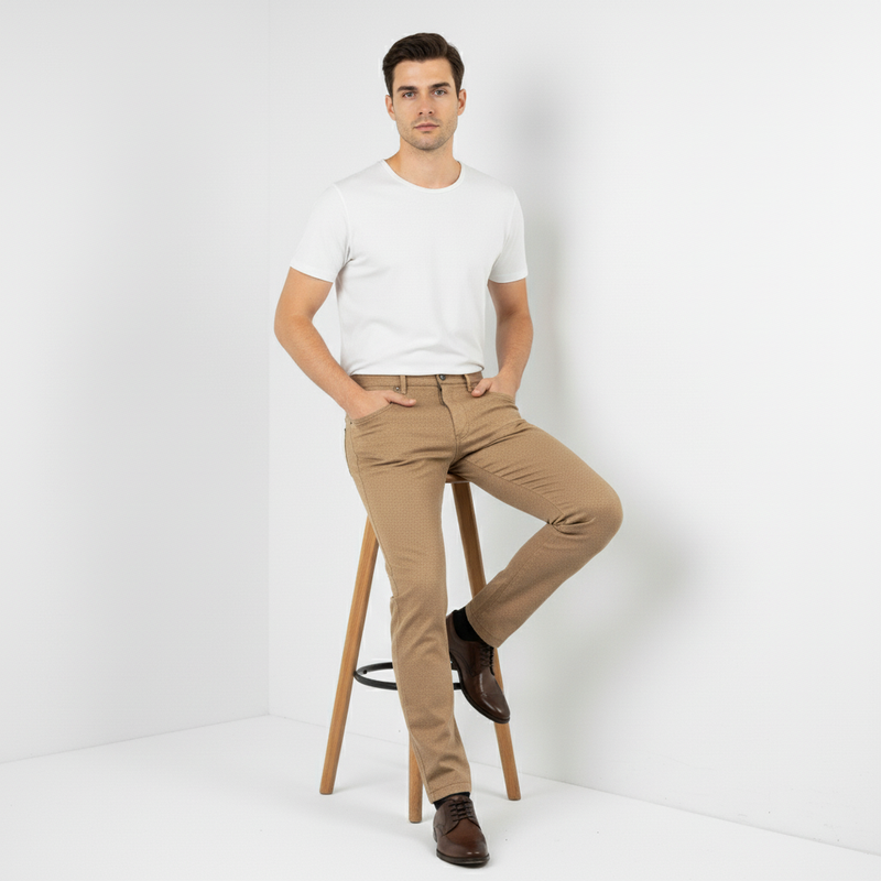 Jeans aus Kamelwolle