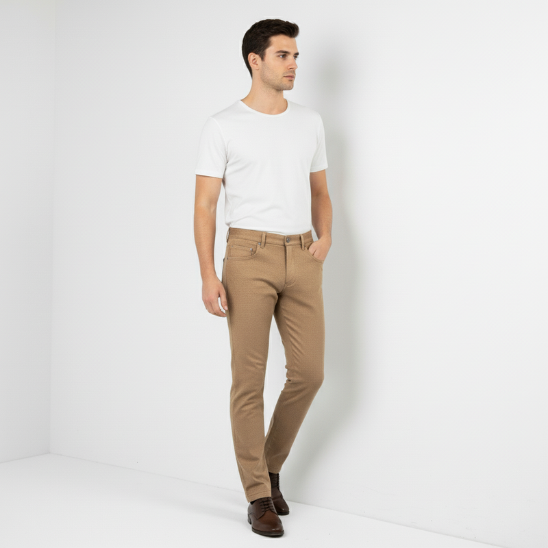 Jeans aus Kamelwolle