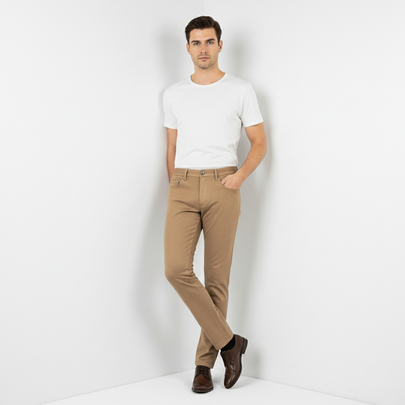 Jeans aus Kamelwolle