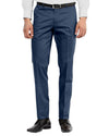 Dugdale Fine Worsted Pant - Blue Plain