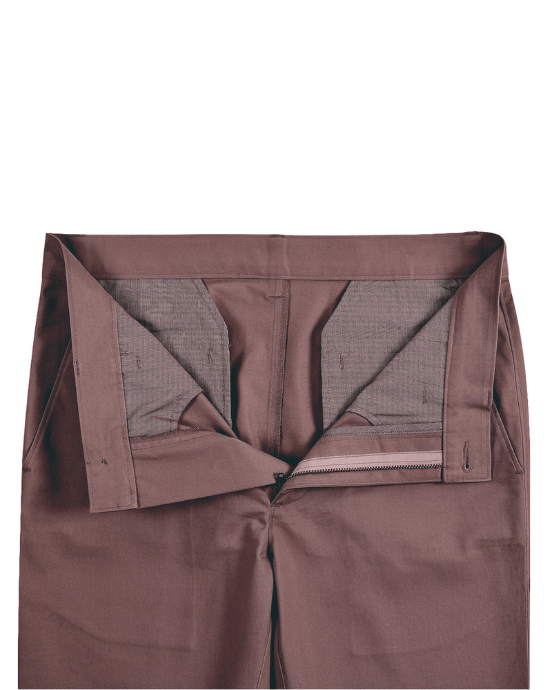 Genoa Chino Pant Chestnut Brown