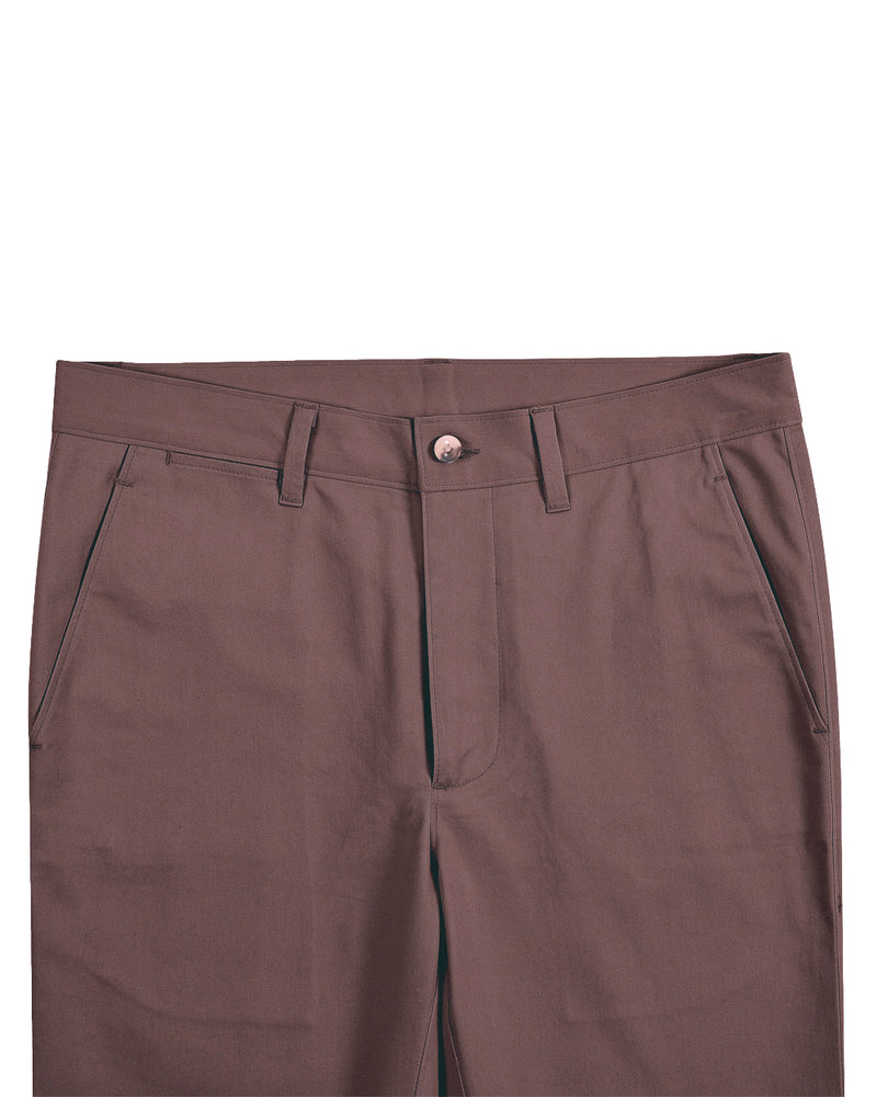 Genoa Chino Pant Chestnut Brown