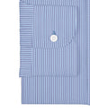Navy Blue Stripes on White