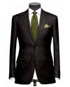 ETHomas: Dunkelbraune Slubby-Mohair-Jacke