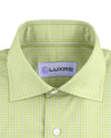 Blassgelbes Gingham
