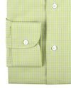 Blassgelbes Gingham