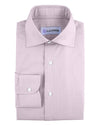 Pale Pink Hair Line Gingham