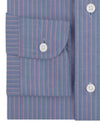 Monti Shadow Stripes On Blue End-on-End