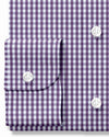 Vichy violet et blanc
