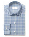 Zegna en sergé vichy bleu clair