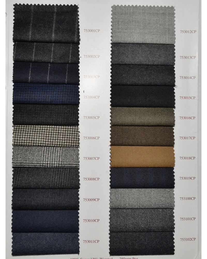 Holland Sherry Classic Worsted Flannel marron clair avec granit marron clair