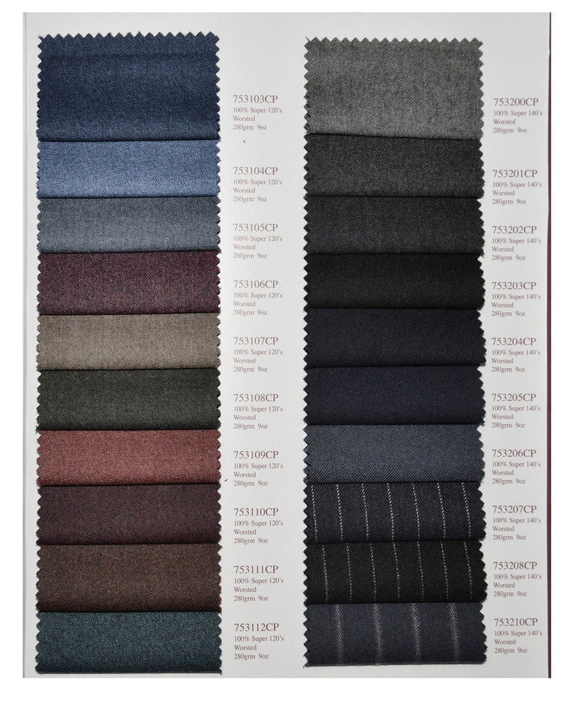 Flanelle classique en laine peignée Holland Sherry, gris foncé avec flanelle gris clair