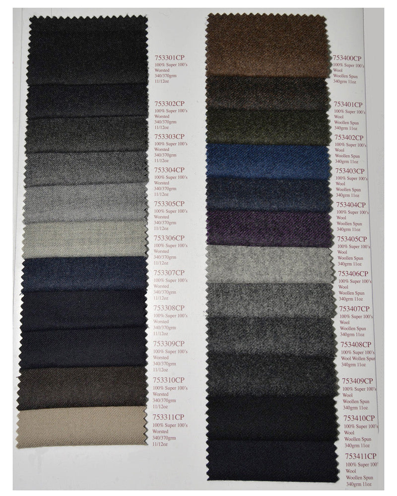 Holland Sherry Classic Worsted Flannel Cream