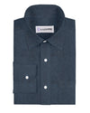 Denim indigo à chevrons