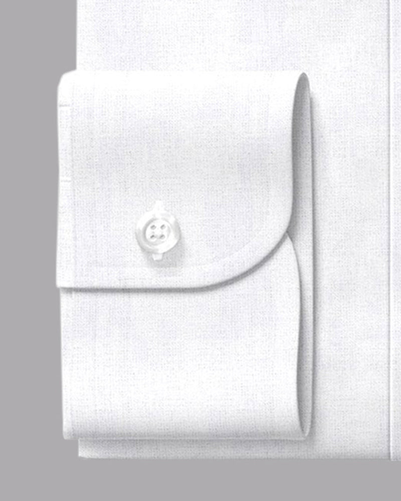 Weißes Fresko "Madapolam" Chambray