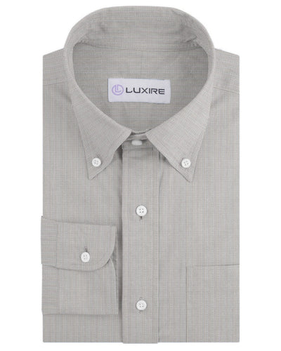 Ecru White Dress Stripes Linen