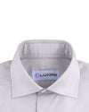 Chemise d'affaires : Micro-chevrons blancs