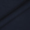 Marineblaues Langarm-Poloshirt aus Merinowolle von EZS