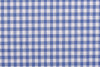 Ultramarine hellblaue Karos auf Weiß