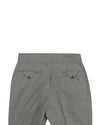 Gurkha-Hose aus Ethomas-Wolle und Kaschmir: Hellgraue Wolle