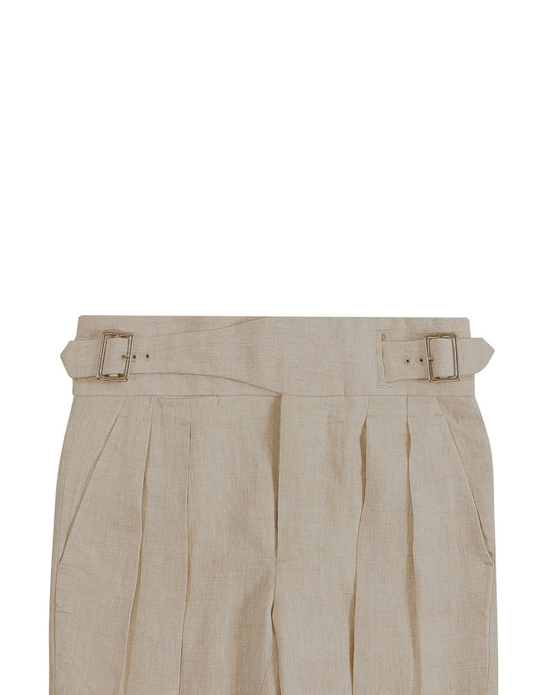 Gurkha Pants in 100% Linen Suiting Muslin