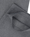 Denim: Navy Grey Slub Herringbone Jeans
