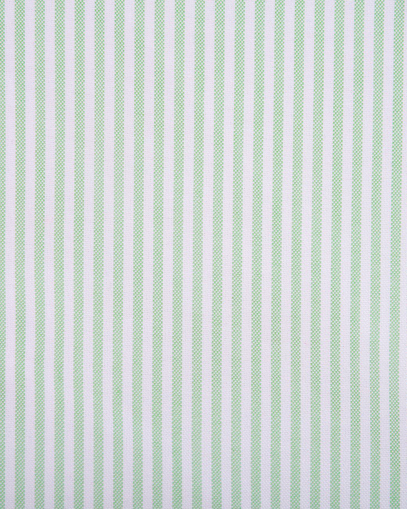 Classic Oxford: Light Green University Stripes Shirt