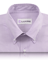 Lilafarbenes Pinpoint-Oxford-Hemd