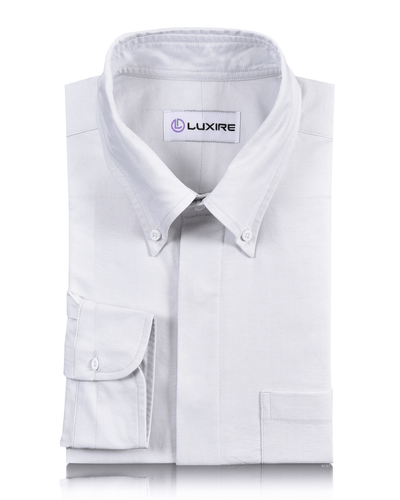 Milky White Oxford Shirt