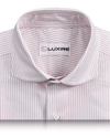 EZS Pink University Stripes Oxford