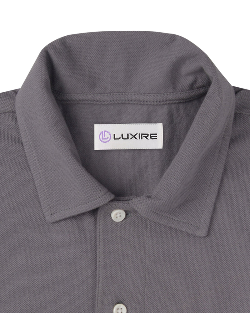 Flint Grey Polo T-shirt