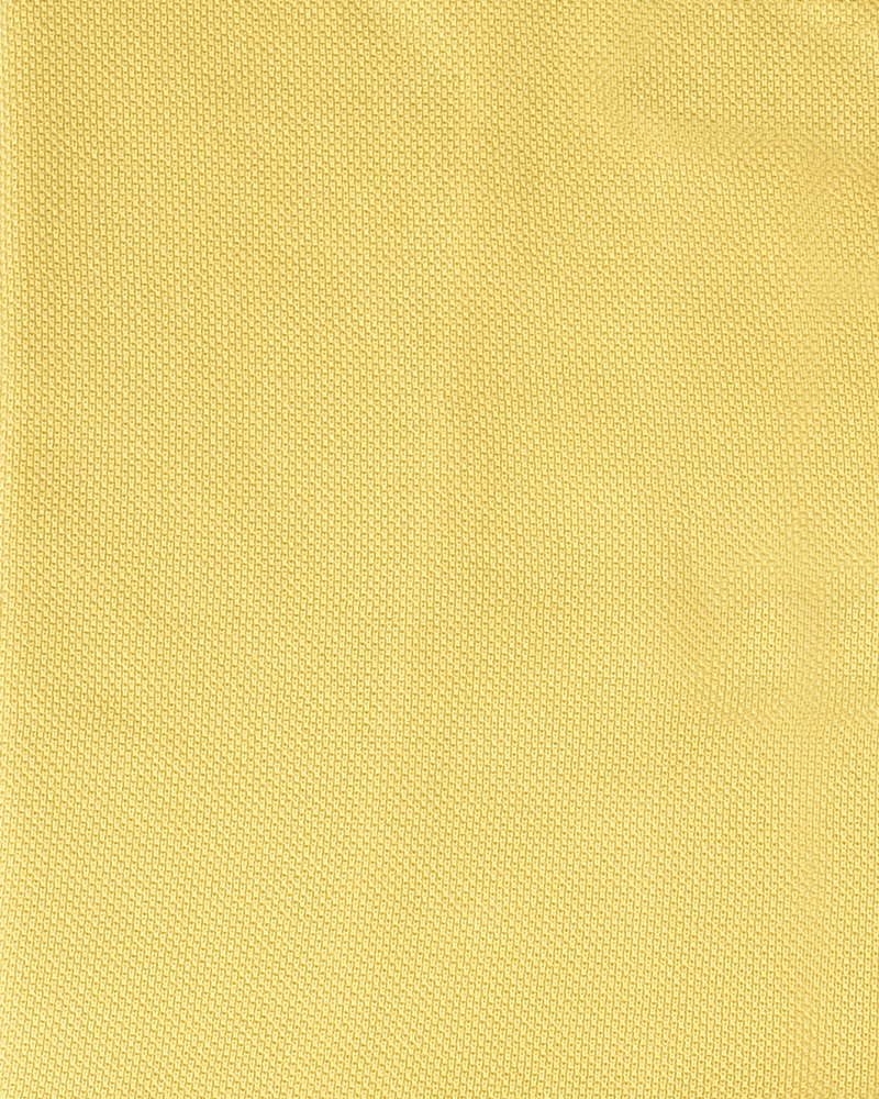 Hellgelbes Polo-T-Shirt