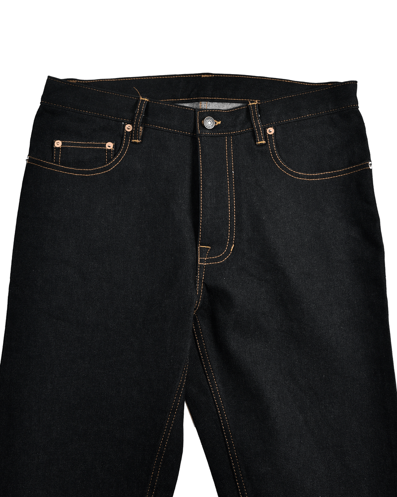 Jean indigo brut