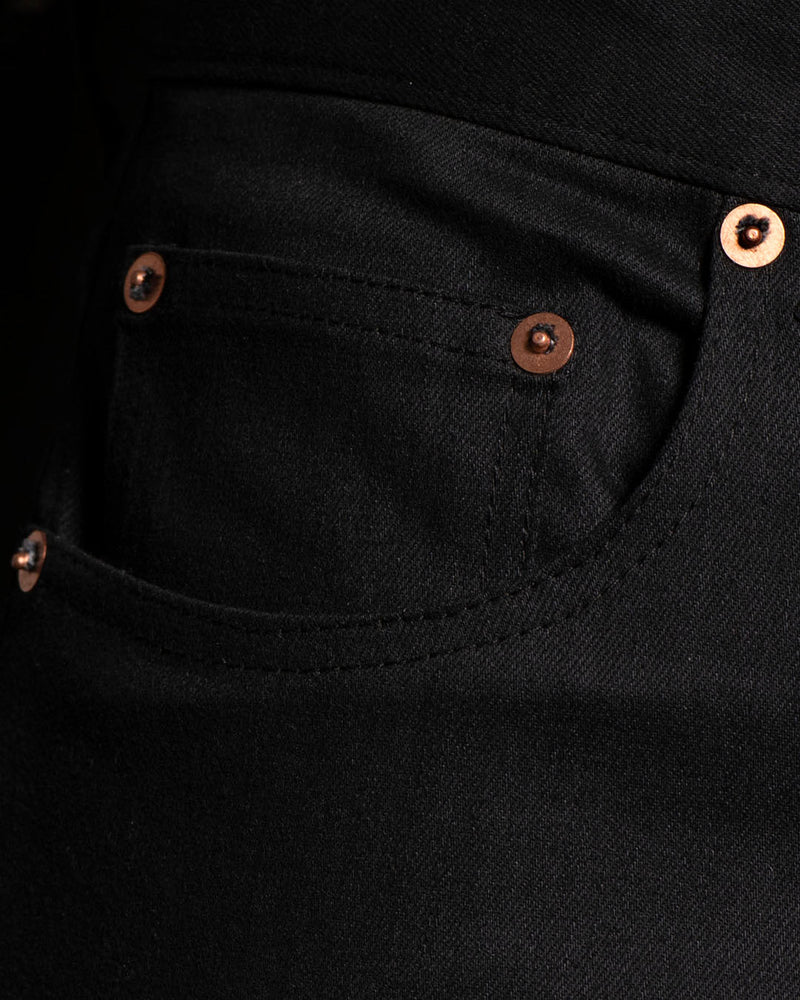 Tech Stretch Black Jeans